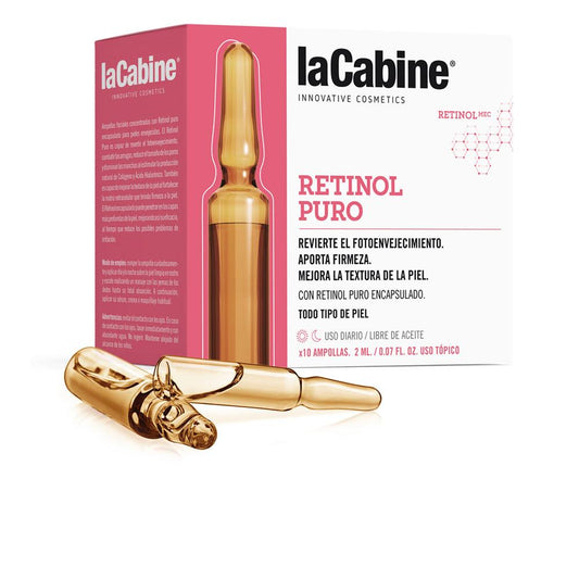 La Cabine La Cabine Ampoules Ampoules au rétinol pur Rajeunissement instantané du visage