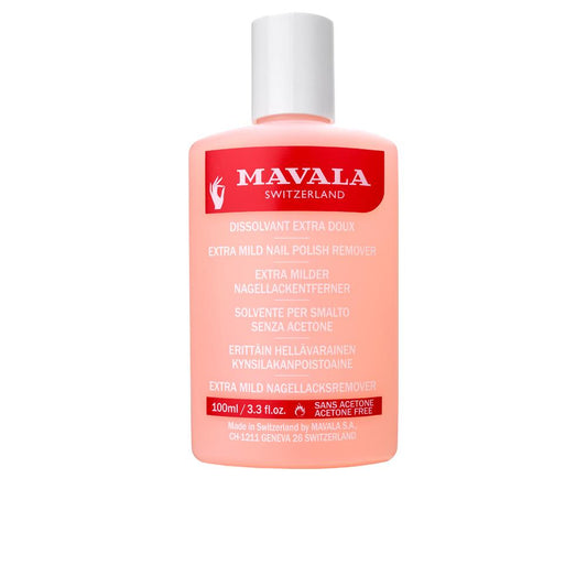 Mavala Quitaesmalte Pink Nail Polish Remover Gentle Formula Without Acetone