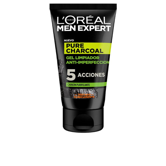 L'Oréal Paris Men Expert Gel Detergente Al Carbone Puro Purificante Pulizia Profonda Efficace