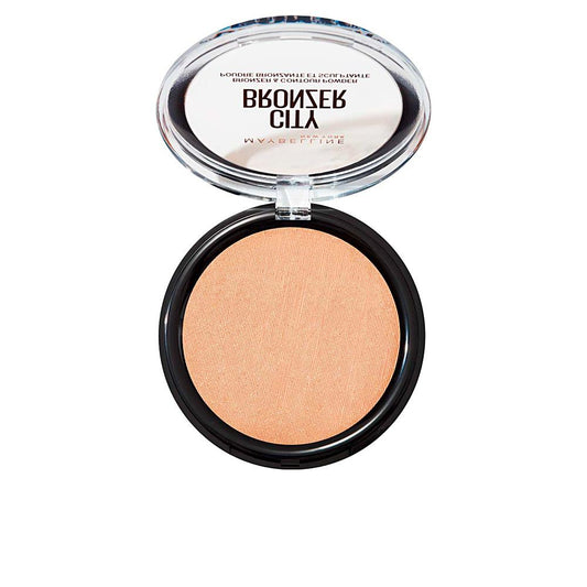 Maybelline City Bronzer Polvo Bronzer Y Contour Brillo Natural Y Radiante