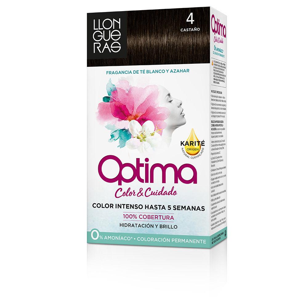 Llongueras Optima Colore Per Capelli Permanente Passion Chocolate Copertura Grigia Superiore