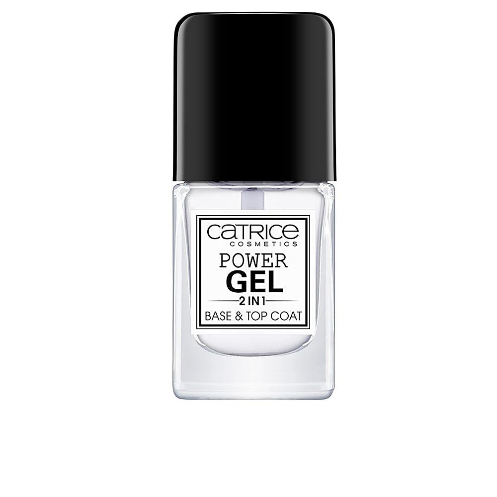 Catrice Power Gel 2 in 1 Base and Top Coat for Nails Long-Lasting Vegan Shine