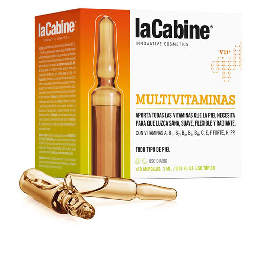 La Cabine La Cabine Ampollas Ampolle Multi Vitamina Per Viso Pelle Vigorosa E Radiosa