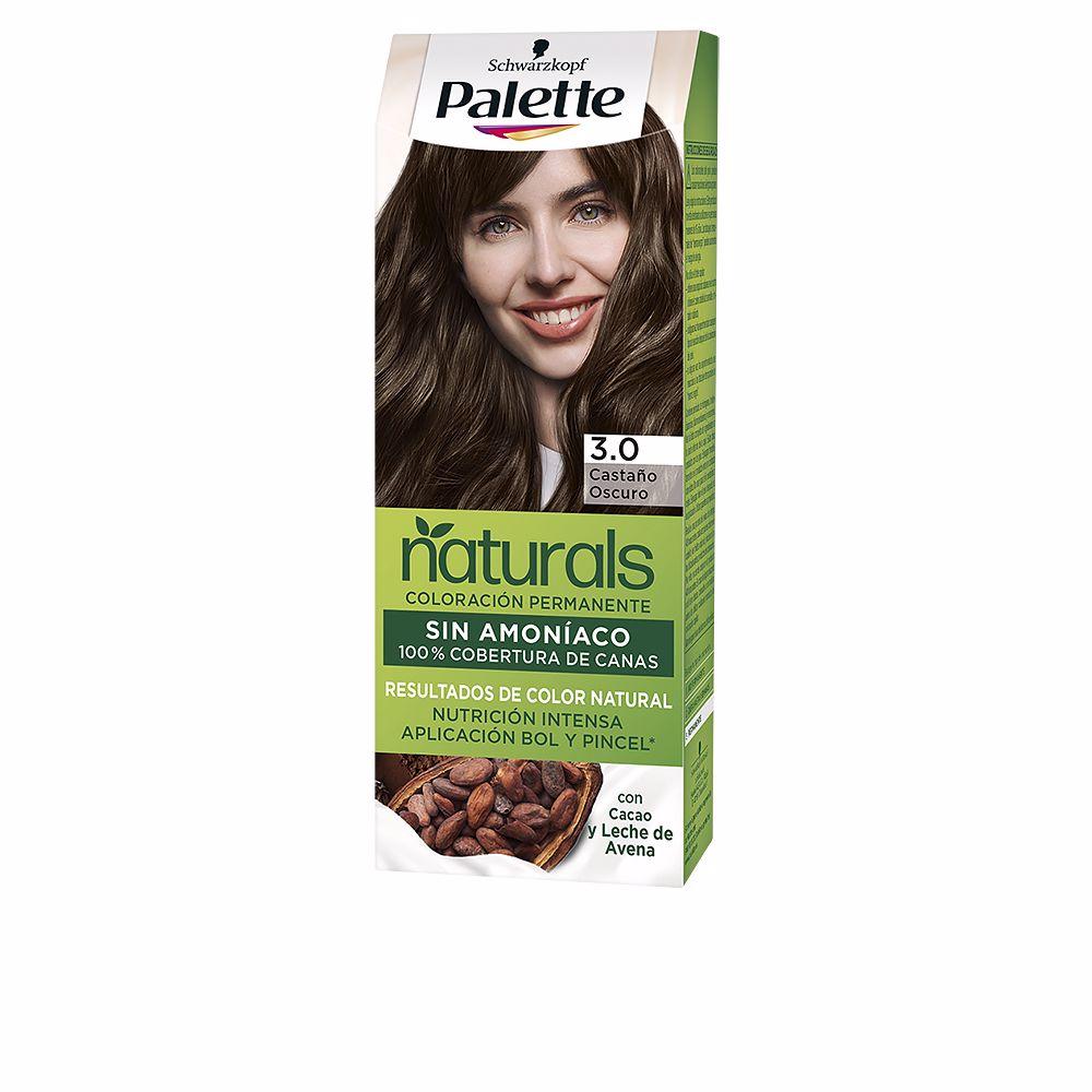 Palette Naturals Tintura Permanente Per Capelli Blue Blacks Colori Naturali Duraturi