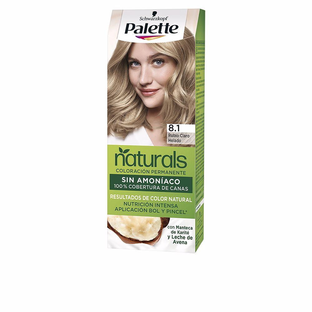 Palette Naturals Tintura Permanente Per Capelli Blue Blacks Colori Naturali Duraturi