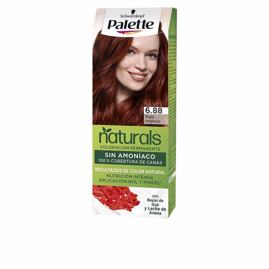 Palette Naturals Tintura Permanente Per Capelli Blue Blacks Colori Naturali Duraturi