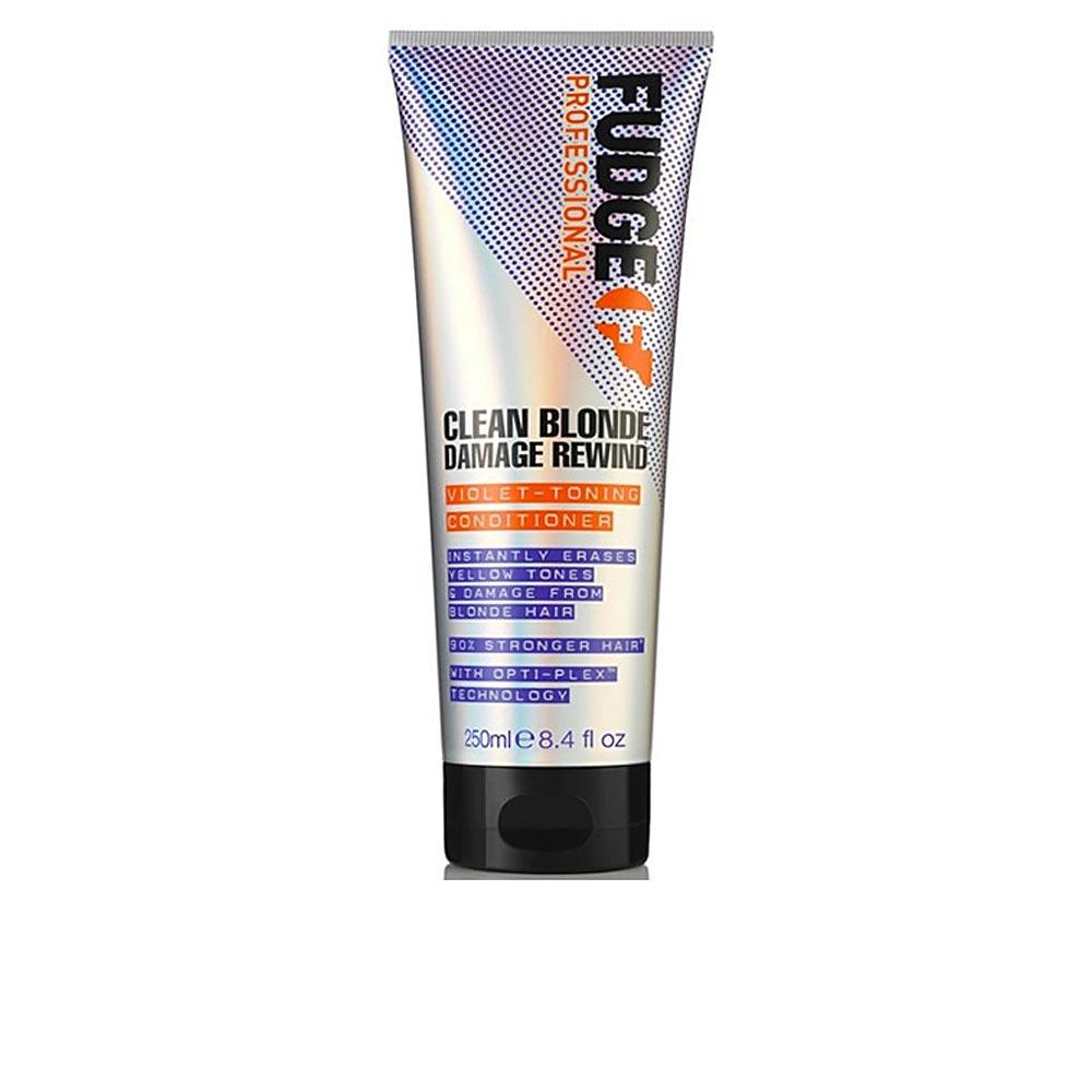 Fudge Professional Clean Blonde Balsamo Tonificante Violetto Rinnova Neutralizza Capelli Biondi