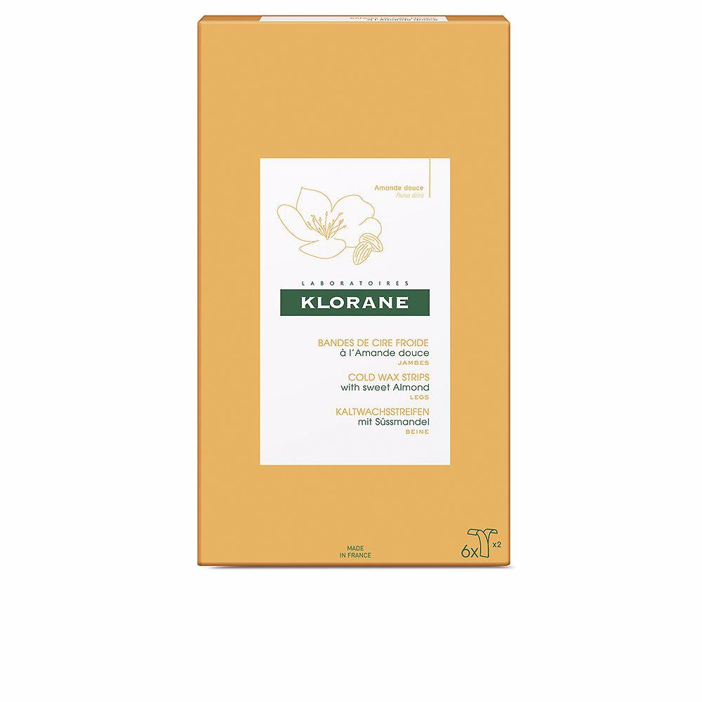Klorane A La Almendra Dulce Strisce Di Cera A Freddo Pelle Setosa In Minuti
