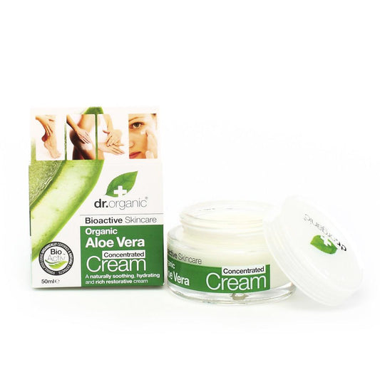 Dr Organic Aloe Vera Dr Organic Crema Concentrata Idratazione Naturale