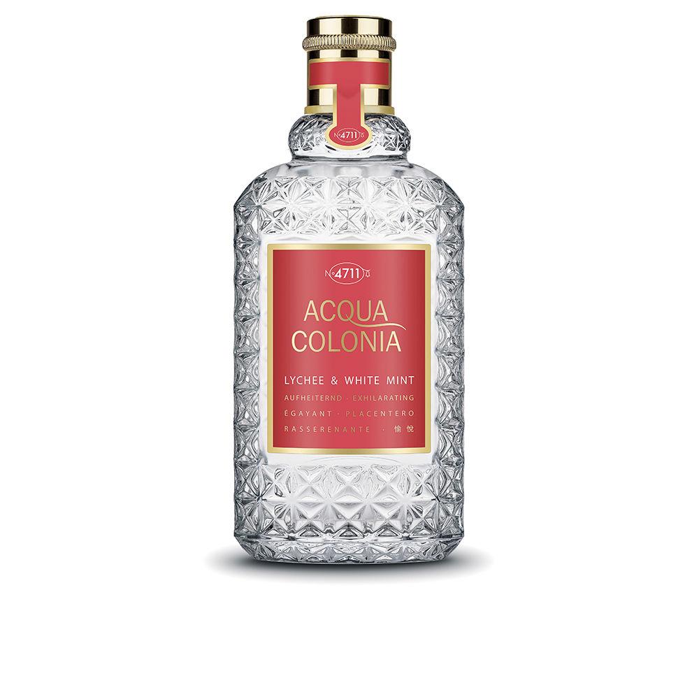 4711 Acqua Colonia Lychee & White Mint Parfum Eau De Cologne Fracheur Unique Revitalisante