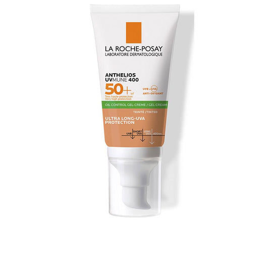 La Roche Posay Anthelios Gel Crema Solare Colorata Per Controllo Olio Protezione Avanzata UV