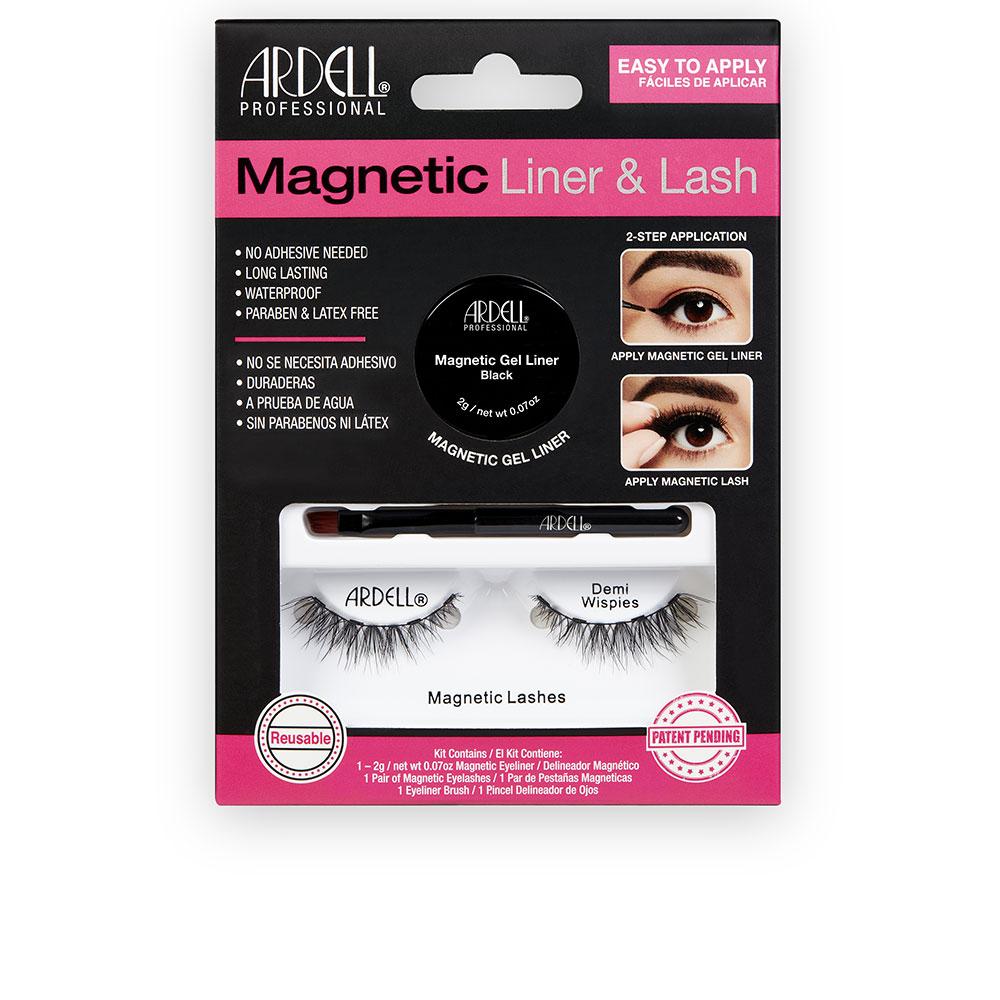 Ardell Magnetic Liner & Lash Set Trucco Occhi Gel Liner E Ciglia Magnetiche Magnetismo Per Uno Sguardo Unico