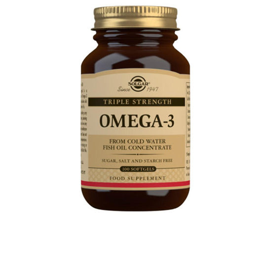 Solgar Cardiovascular Solgar Omega 3 Triple Concentration Complément Alimentaire Cur Sain Esprit Actif