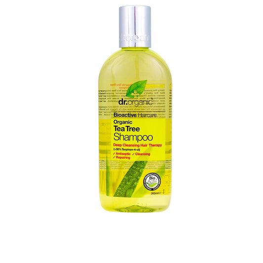 Dr Organic Tea Tree Dr Organic Shampoo Purifica E Idrata