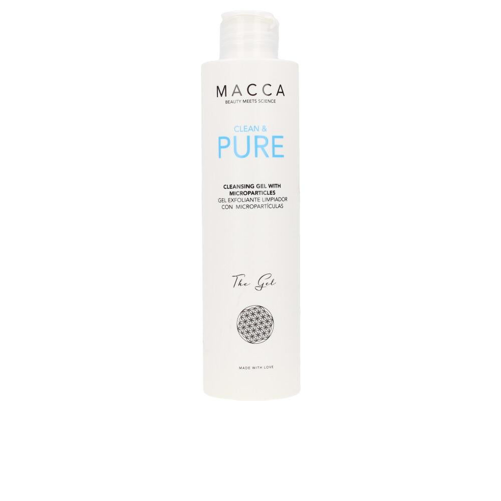 Macca Clean & Pure Gel Detergente Esfoliazione Con Microparticelle