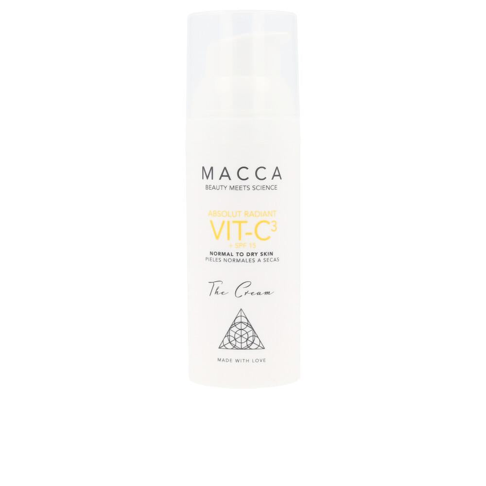 Macca Absolut Radiant Vit-C Crema Viso Con SPF 15 Antiossidante Per Pelle Radiante