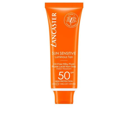 Lancaster Sun Sensitive Fluido Solare SPF50 Protezione Leggera E Efficace
