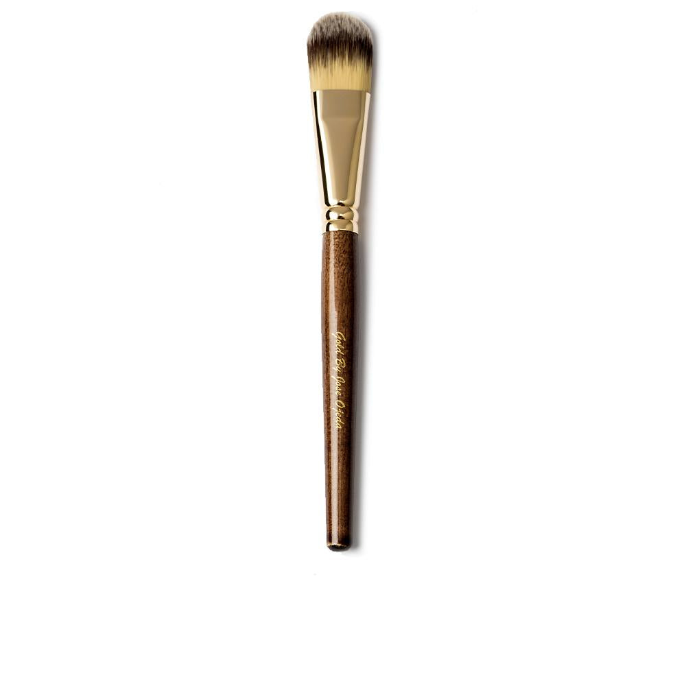 Gold By Jose Ojeda Gold Pincel Synthetic Golden Duo Face Brush