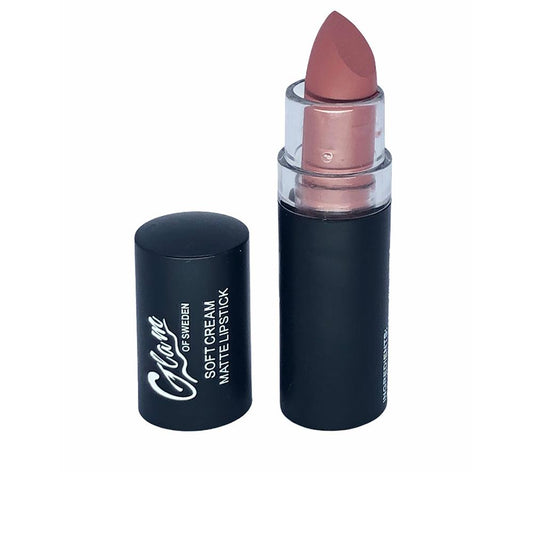 Rouge à lèvres crème douce Glam Of Sweden, teinte nude mat intense
