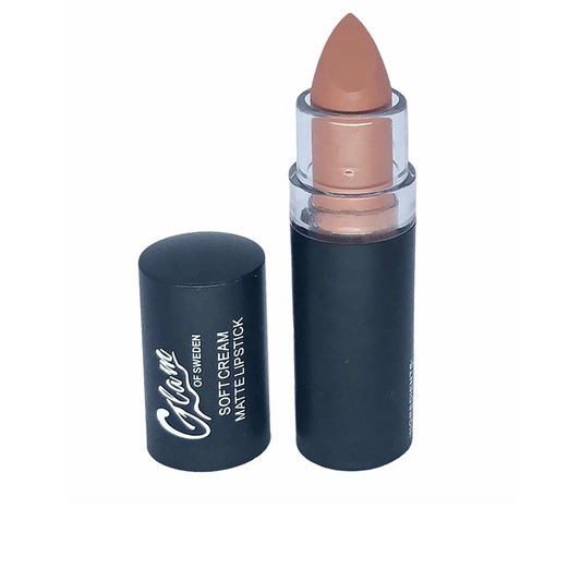 Rouge à lèvres crème douce Glam Of Sweden, teinte nude mat intense