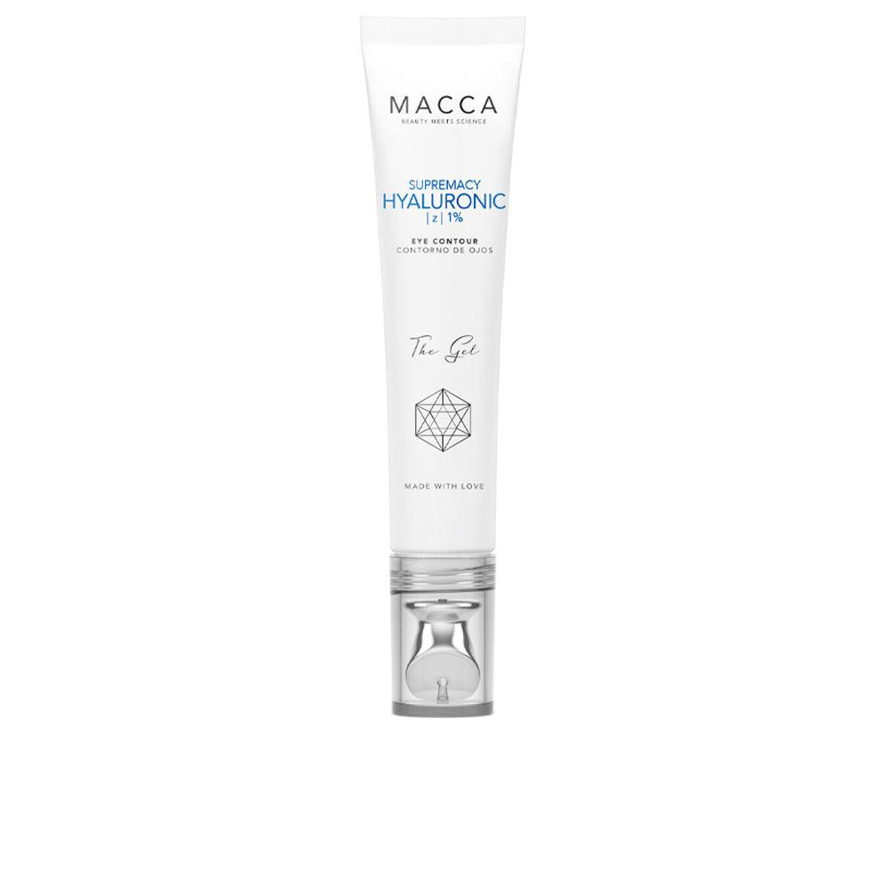 Gel contour des yeux et cils Macca Supremacy à l'acide hyaluronique et à l'effet revitalisant