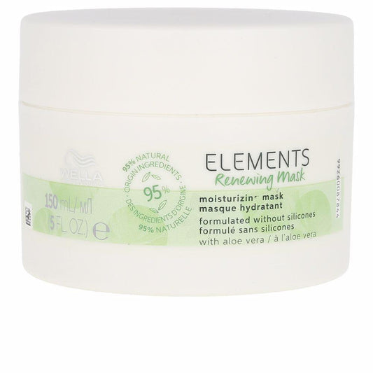 Wella Professionals Elements Maschera Capelli Rinnovante Idratante Capelli Setosi