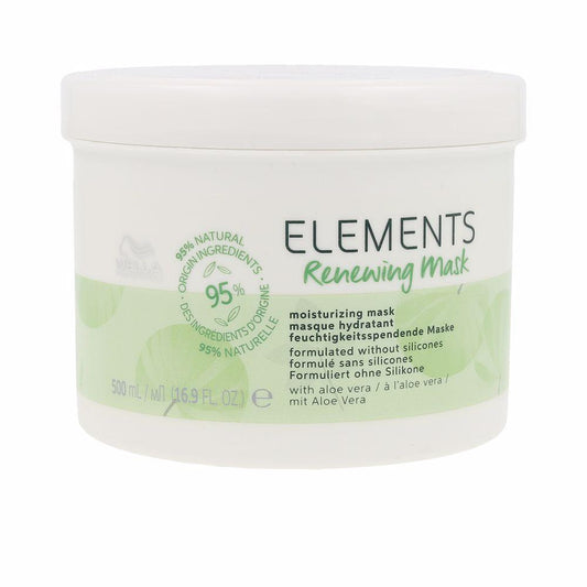Wella Professionals Elements Maschera Capelli Rinnovante Idratante Capelli Setosi