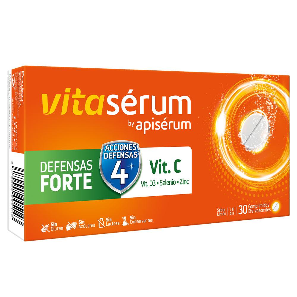 Apisérum Vitaserum Defensas Forte Complément Alimentaire Effervescent Immunité Optimale