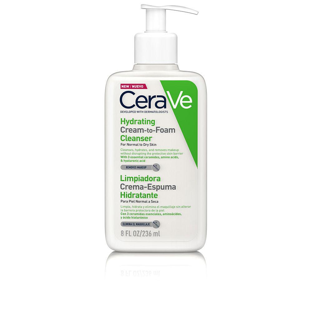 Cerave Cerave Cleanser Nettoyant Hydratant Crème En Mousse Hydratation Et Protection Optimales