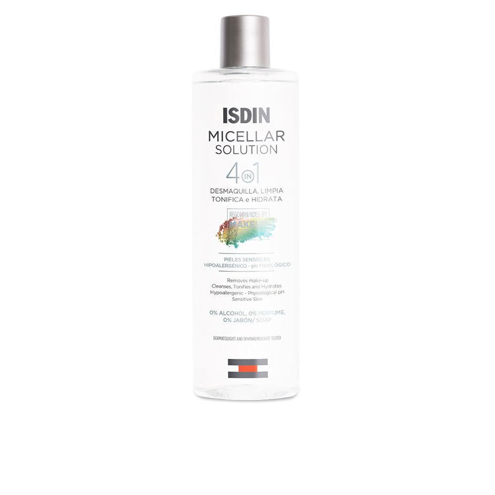Isdin Micellar Solution Micellar Water Facial Cleanser Approved by Makeup Artists