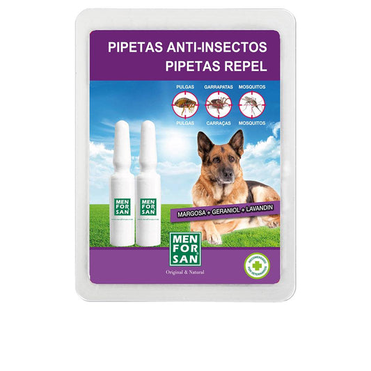 Men For San Menforsan Perros Pipette Antinsetti Per Cani Formula Botanica Efficace