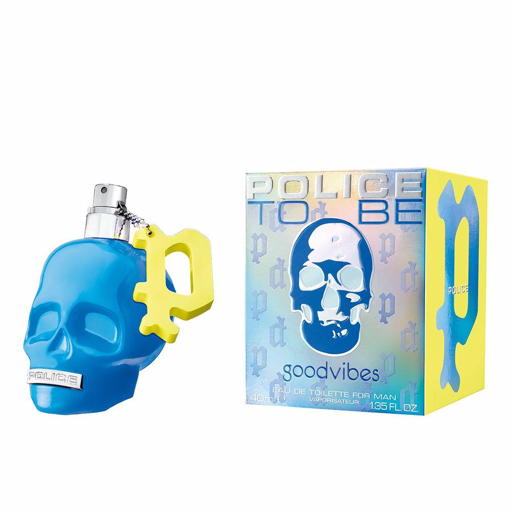 Police To Be Good Vibes Eau De Toilette Perfume Esencia Azul Eléctrica