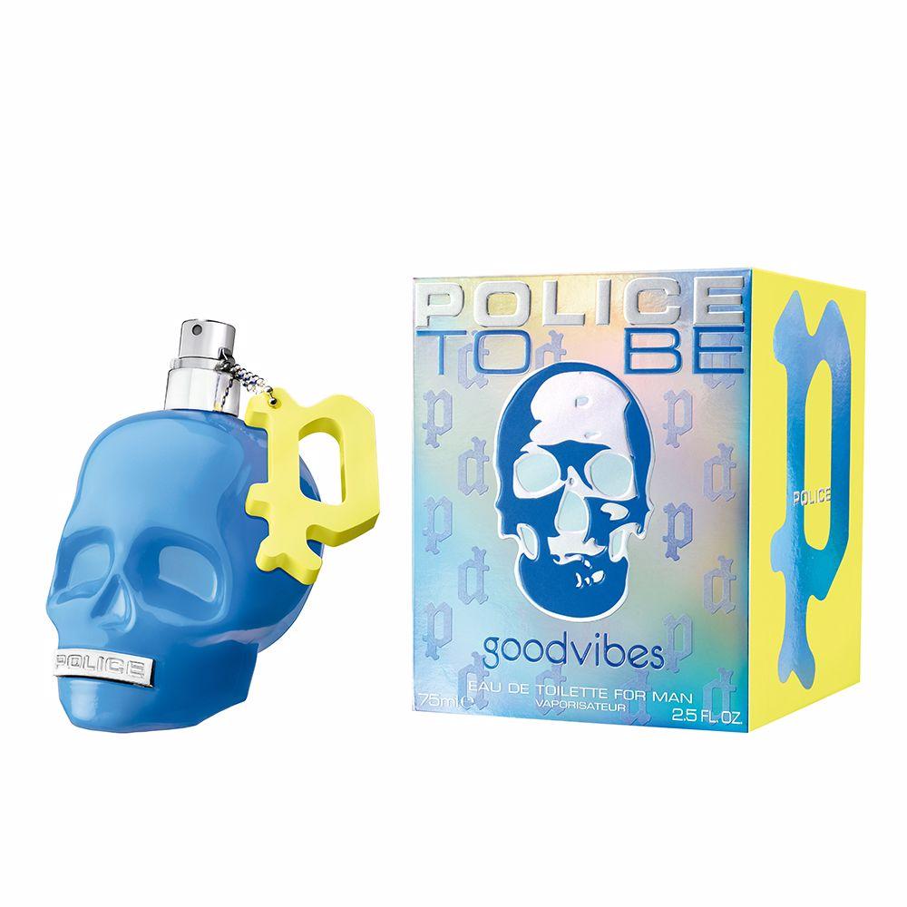 Police To Be Good Vibes Eau De Toilette Parfum Esprit Bleu lectrique