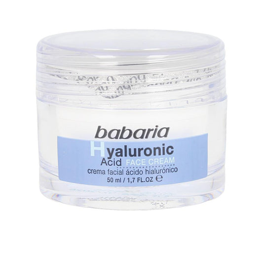Babaria Hyaluronic Acid Crema Viso Ultra Idratante Idratazione Intensa E Elasticità