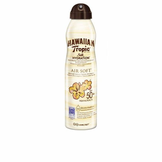 Hawaiian Tropic Silk Air Soft Spray Advanced Protection Sunscreen SPF50