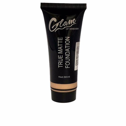 Glam Of Sweden True Matte Foundation For Combination Skin Flawless Shine-Free Finish