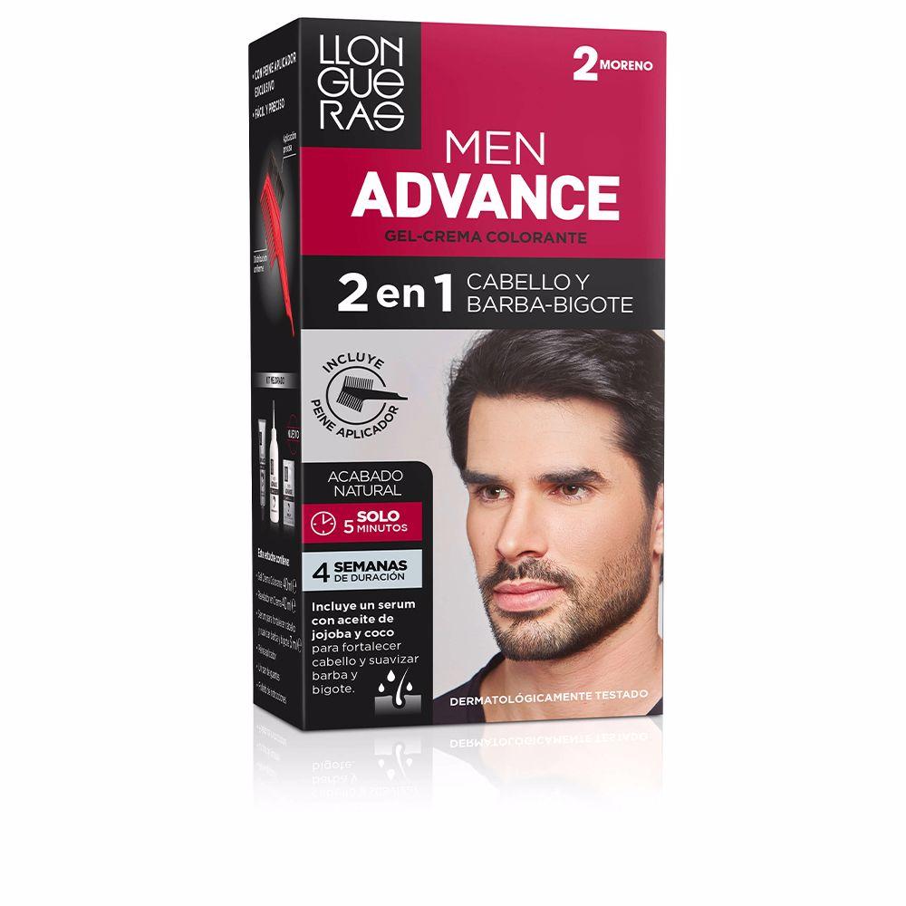 Llongueras Men Advance Crema Colorante Capelli Castagna Colorazione In 5 Minuti