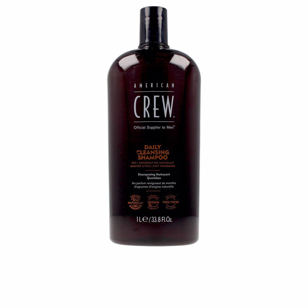 American Crew Crew Hair & Body Care Shampoo Para Hombres Cabello Limpio Y Luminoso
