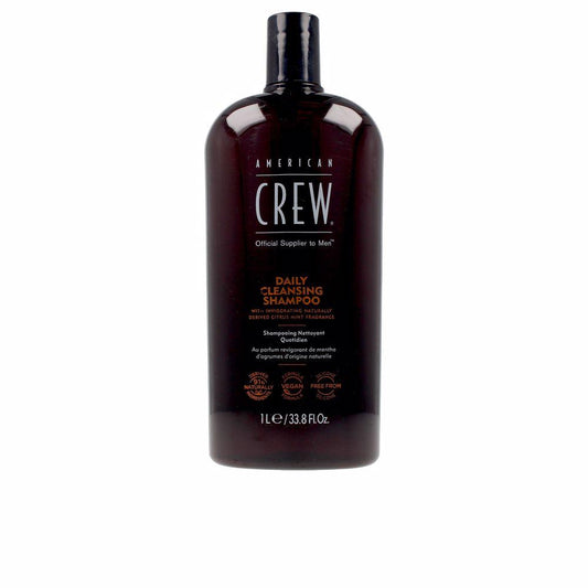 American Crew Crew Hair & Body Care Shampoo Para Hombres Cabello Limpio Y Luminoso
