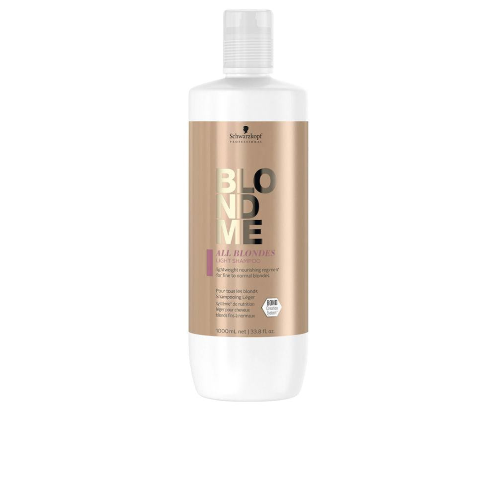 Schwarzkopf Blondme Champú Ligero Para Cabello Rubio Tecnología 3D Avanzada