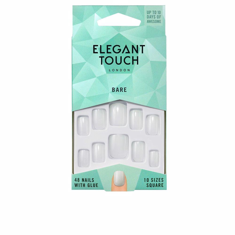Elegant Touch Totally Bare Ongles Avec Colle Libérez Votre Créativité