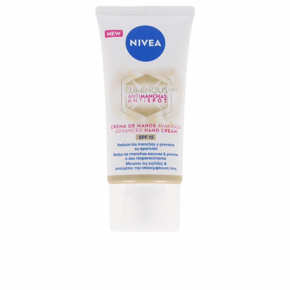 Nivea Luminous 630 Crema Mani Antimacchie SPF15 Protezione E Intensa Idratazione