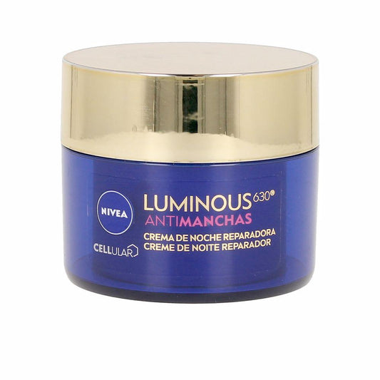 Nivea Luminous 630 Crema Notte Riparatrice Pelle Rinnovata Ogni Notte