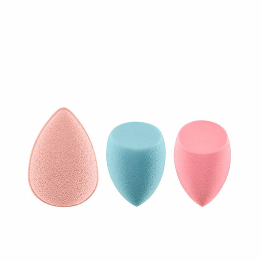 Real Techniques Sponge+ Set Spugnette Trucco Pro Matte Poreless Perfection