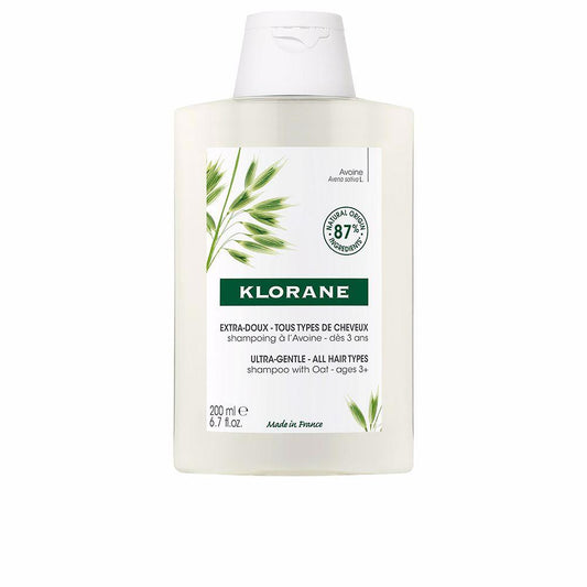 Klorane Avoine Shampoo Delicato Al Latte D'Avena Capelli Morbidi E Setosi