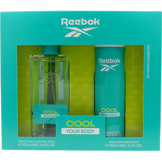 Reebok Cool Your Body Woman Profumo Eau De Toilette E Deodorante Set