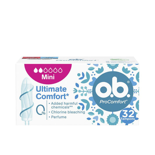 Tampon OB Procomfort Mini SilkTouch Insertion douce et protégée
