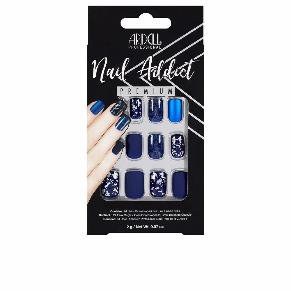 Ardell Nail Addict Unghie Finte Matte Blue Stile Unico