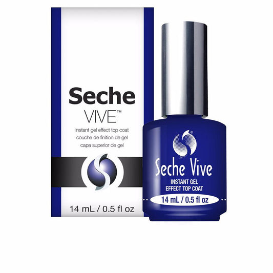 Seche Vite Seche Vive Instant Gel Effect Top Coat Per Unghie