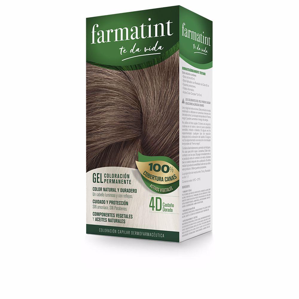 Farmatint Gel Colore Permanente Per Capelli Vibrante Nutrimento Naturale